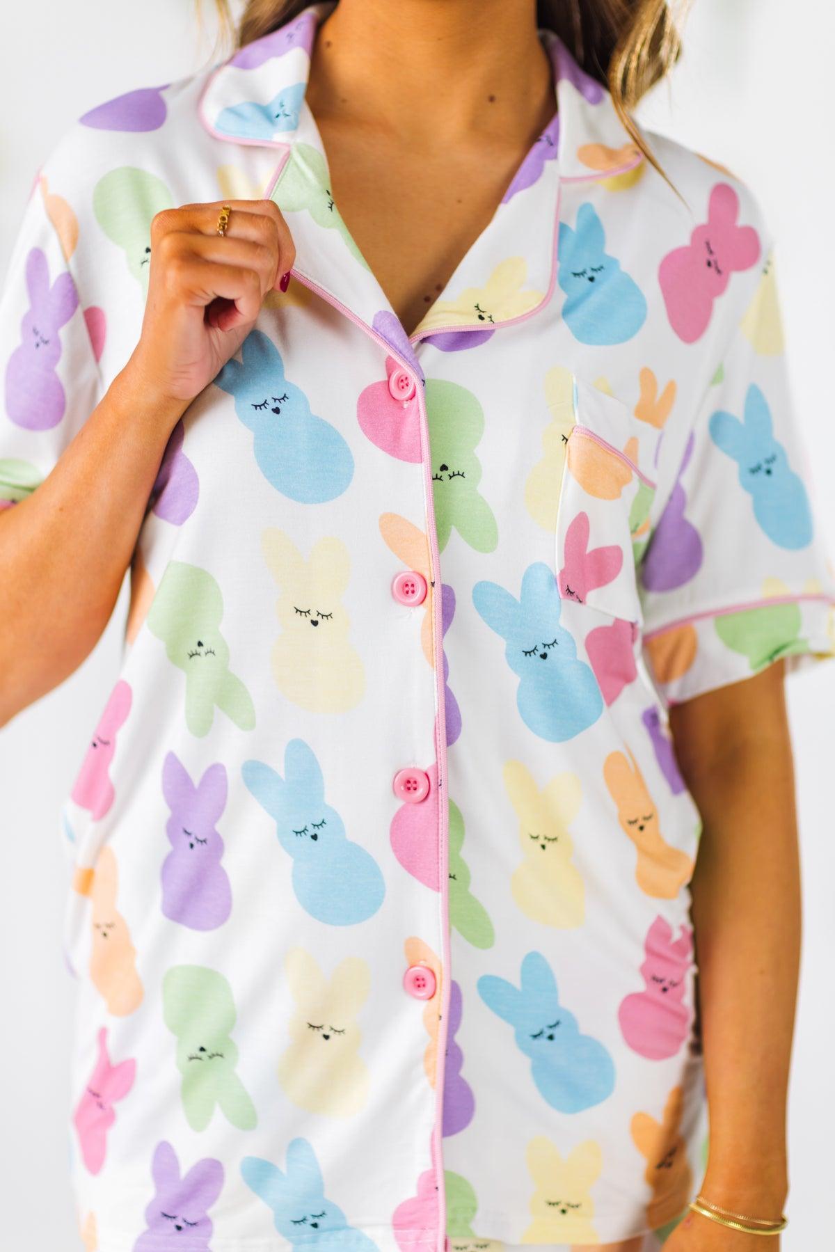 Mom & Me - Bamboo Peep Pajamas