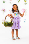 "Peepin' It Real" Lavender Dress | Sparkle in Pink