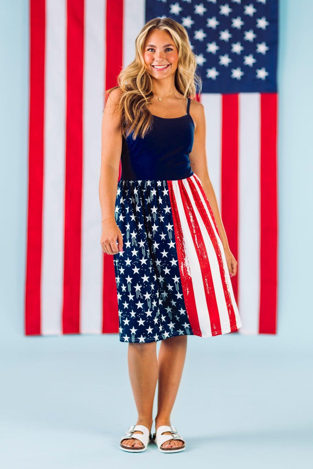 American Flag Matching Family Set | Sparkle in Pink
