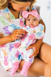Mom & Me - Bamboo Peep Pajamas | Sparkle in Pink