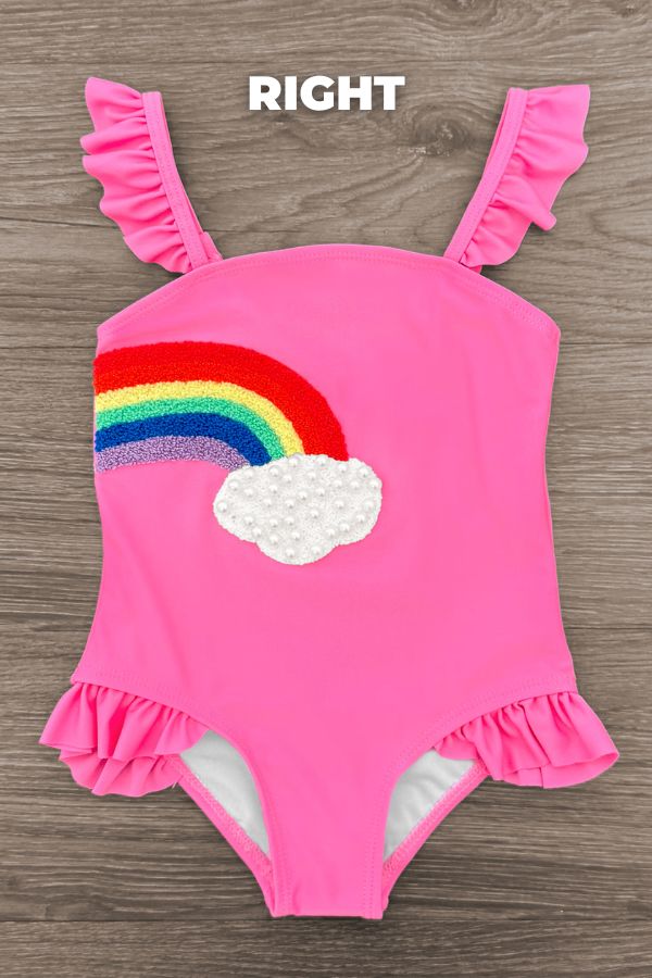 Pink Rainbow BFF Swimsuit