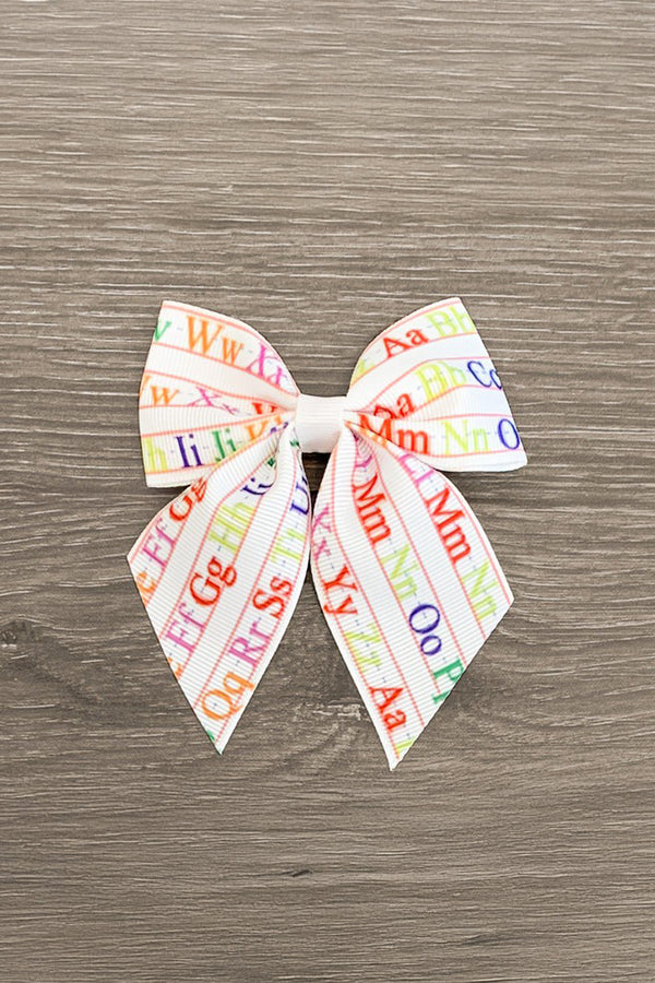 Alphabet Bows | Sparkle in Pink
