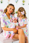 Mom & Me - Bamboo Peep Pajamas | Sparkle in Pink