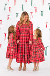 Family Red & Green Plaid Dresses & Tops