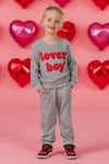 "Lover Boy" Waffle Knit Lounge Set