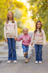 "Big Sis, Lil Sis, Big Bro, Lil Bro" Knit Sweater