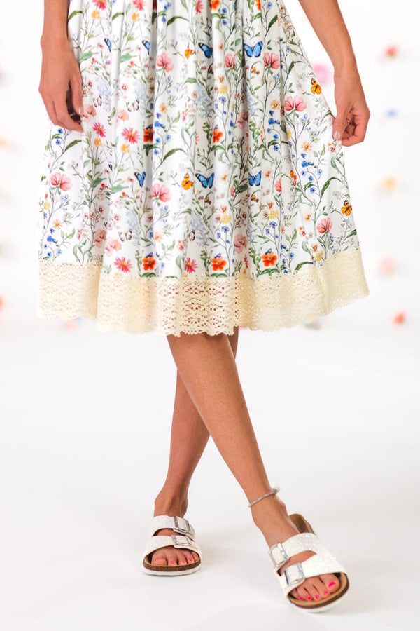 Mom & Me - Butterfly Floral Dress | Sparkle in Pink