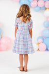 Mom & Me - Blue Gingham Bow Dress | Sparkle in Pink