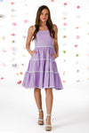 Mom & Me - Lavender Ribbon Ruffle Dress | Sparkle in Pink