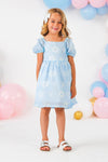 Mom & Me - Blue Gingham Bow Dress | Sparkle in Pink