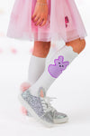 Lavender & Pink Bunny Skirt Set | Sparkle in Pink