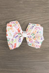 Alphabet Bows | Sparkle in Pink