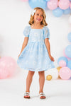 Mom & Me - Blue Gingham Bow Dress | Sparkle in Pink