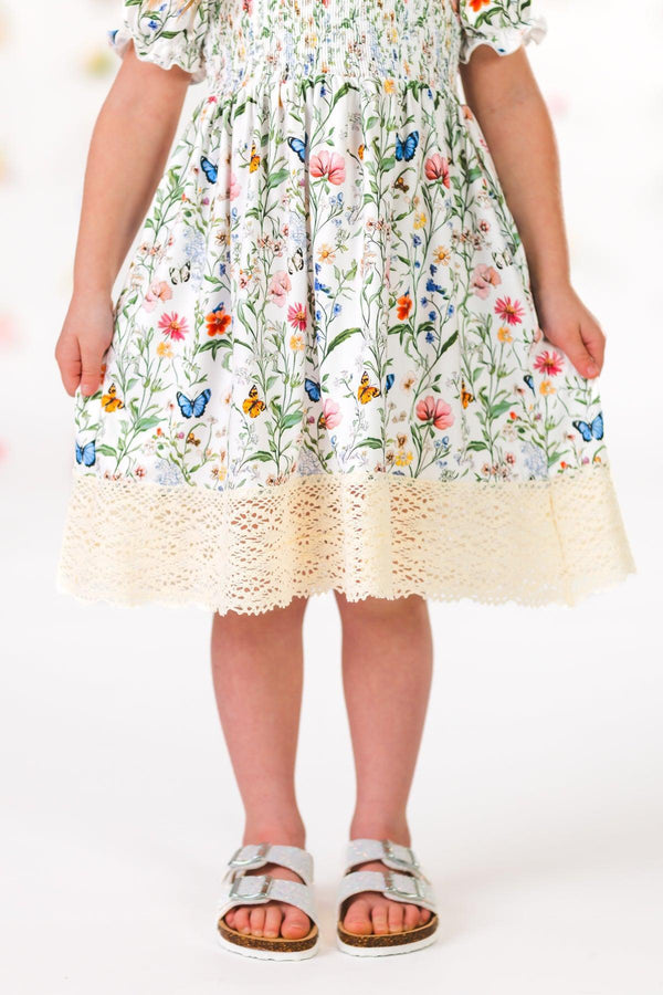 Mom & Me - Butterfly Floral Dress | Sparkle in Pink