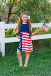 Mom & Me - American Flag Dress | Sparkle in Pink