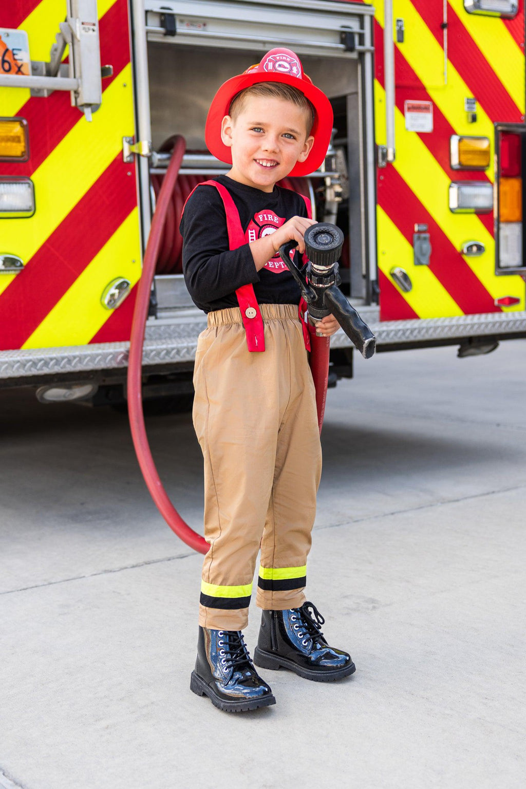 Fireman Costume Set | Sparkle in Pink