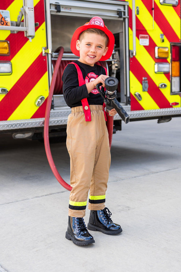 Fireman Costume Set | Sparkle in Pink