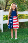 Mom & Me - American Flag Dress | Sparkle in Pink