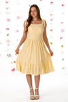 Mom & Me - Yellow Eyelet Tank Dress | Sparkle in Pink