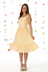 Mom & Me - Yellow Eyelet Tank Dress | Sparkle in Pink