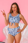 Mom & Me - Blueberries & Bows Bikini | Sparkle in Pink