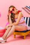 Mom & Me - Pink & Red Cherry Bikini | Sparkle in Pink