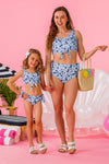 Mom & Me - Blueberries & Bows Bikini | Sparkle in Pink