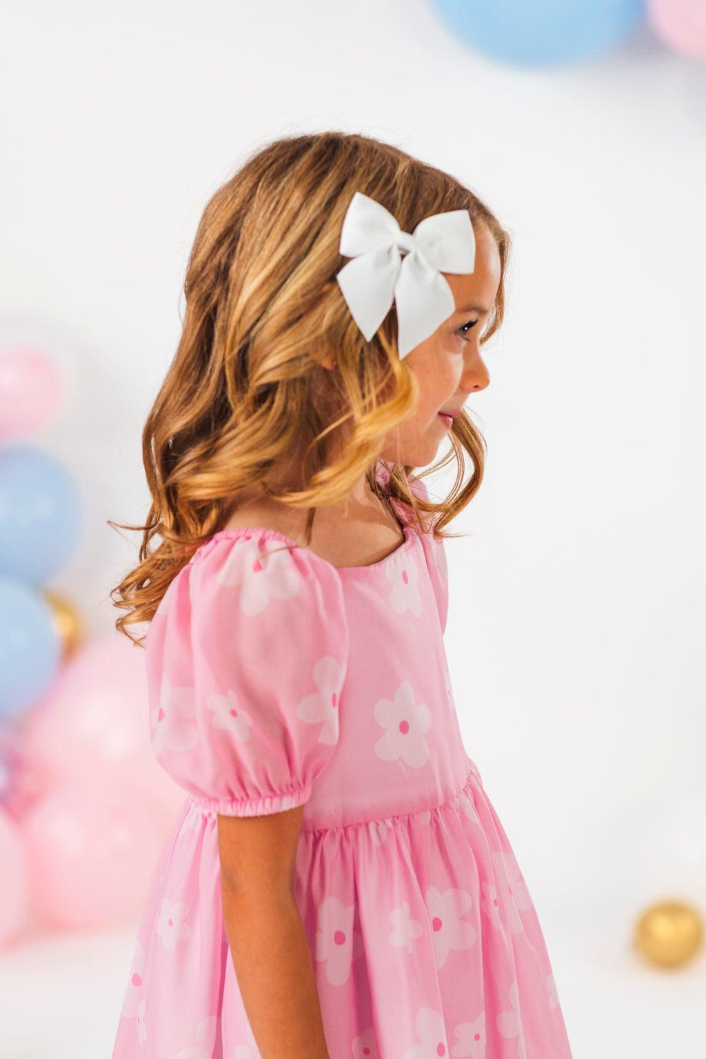 Mom & Me - Flower Print Dress | Sparkle in Pink
