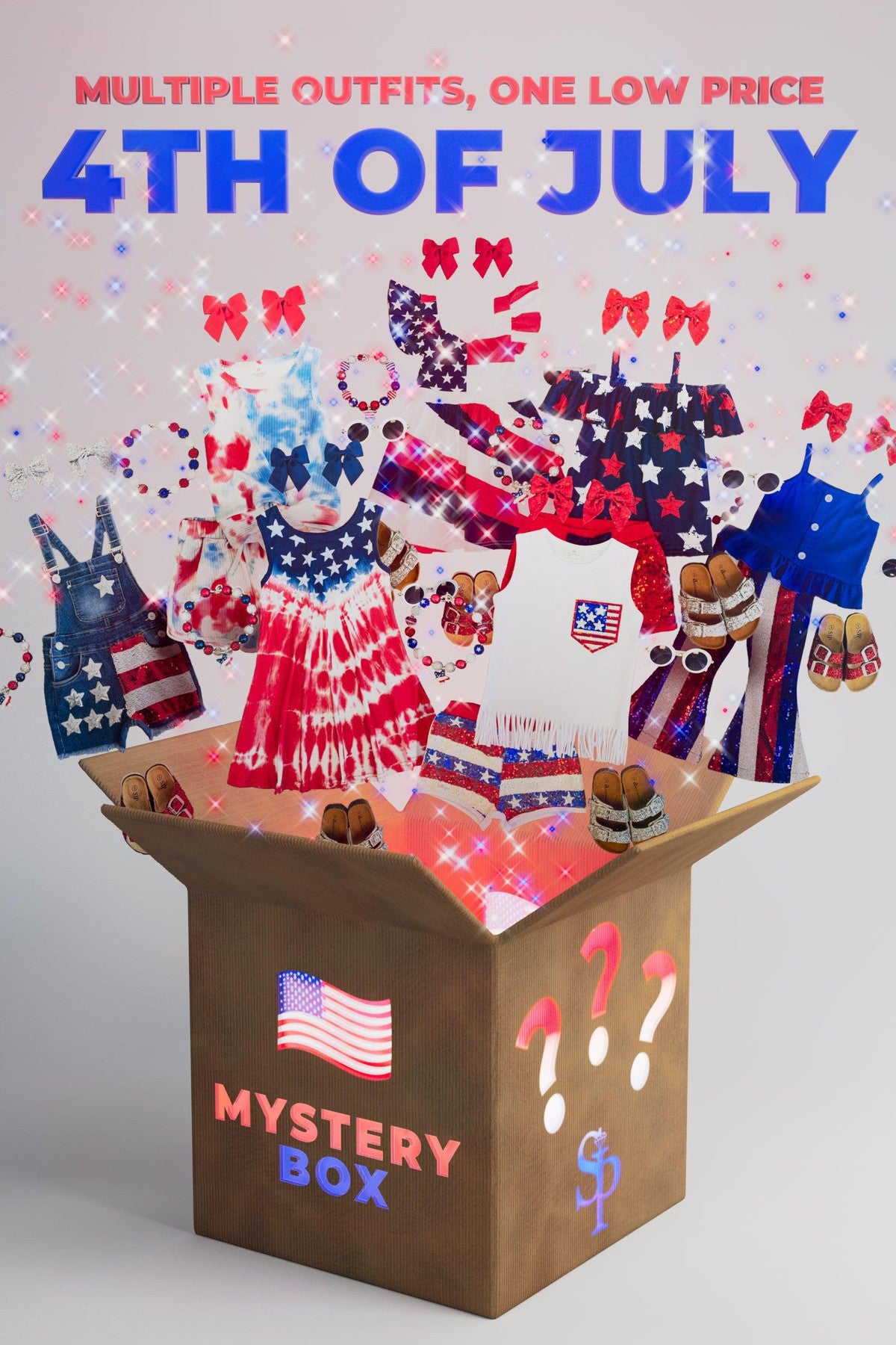 4th of July Mystery Boxes - Sparkle in Pink