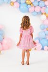 Mom & Me - Flower Print Dress | Sparkle in Pink
