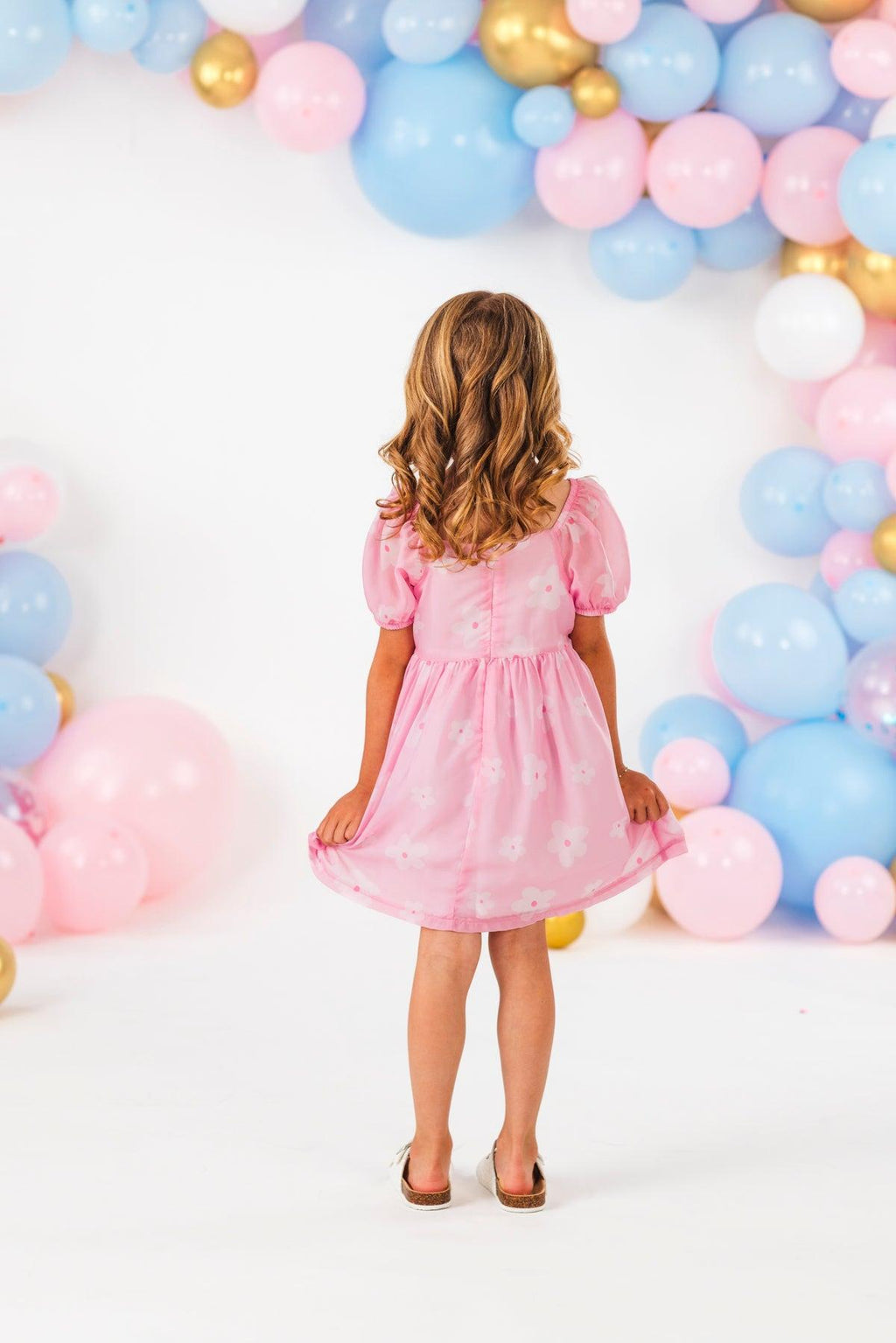 Mom & Me - Flower Print Dress | Sparkle in Pink