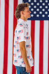 White American Flag Family Set | Sparkle in Pink