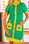 Mom & Me - Crayon Box Sweater Dress | Sparkle in Pink