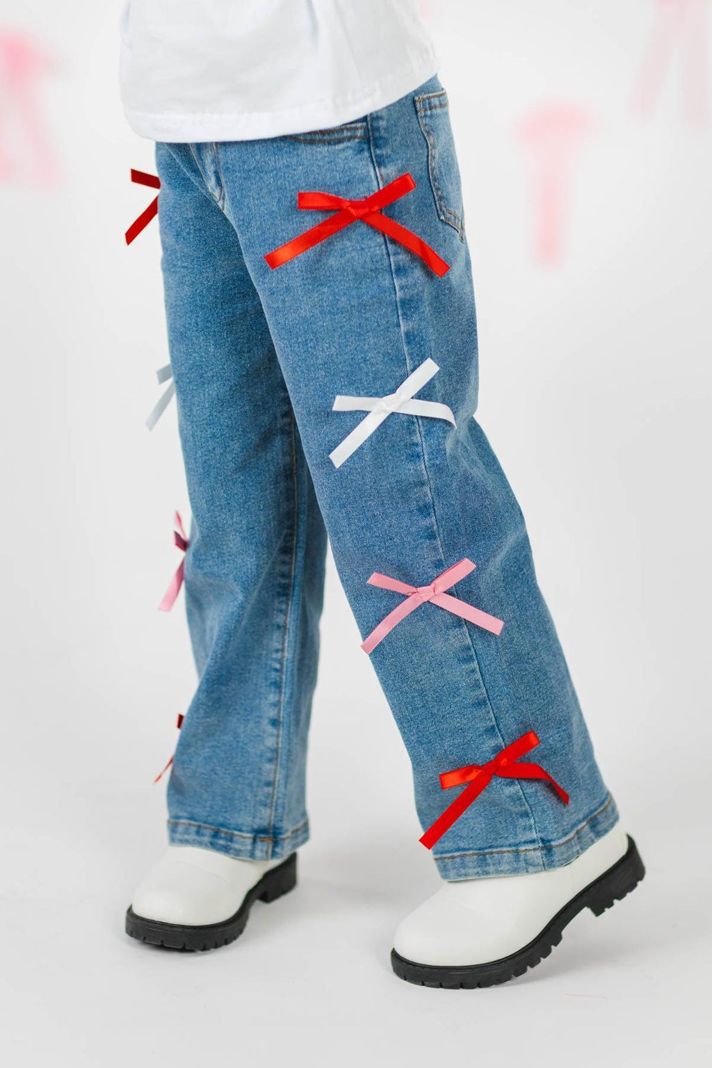 "Loved, John 3:16" Denim Pant Set