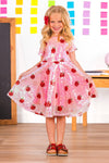 Mom & Me - Pink Sequin Apple Dress | Sparkle in Pink