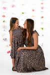 Mom & Me - Cheetah Print Dress | Sparkle in Pink