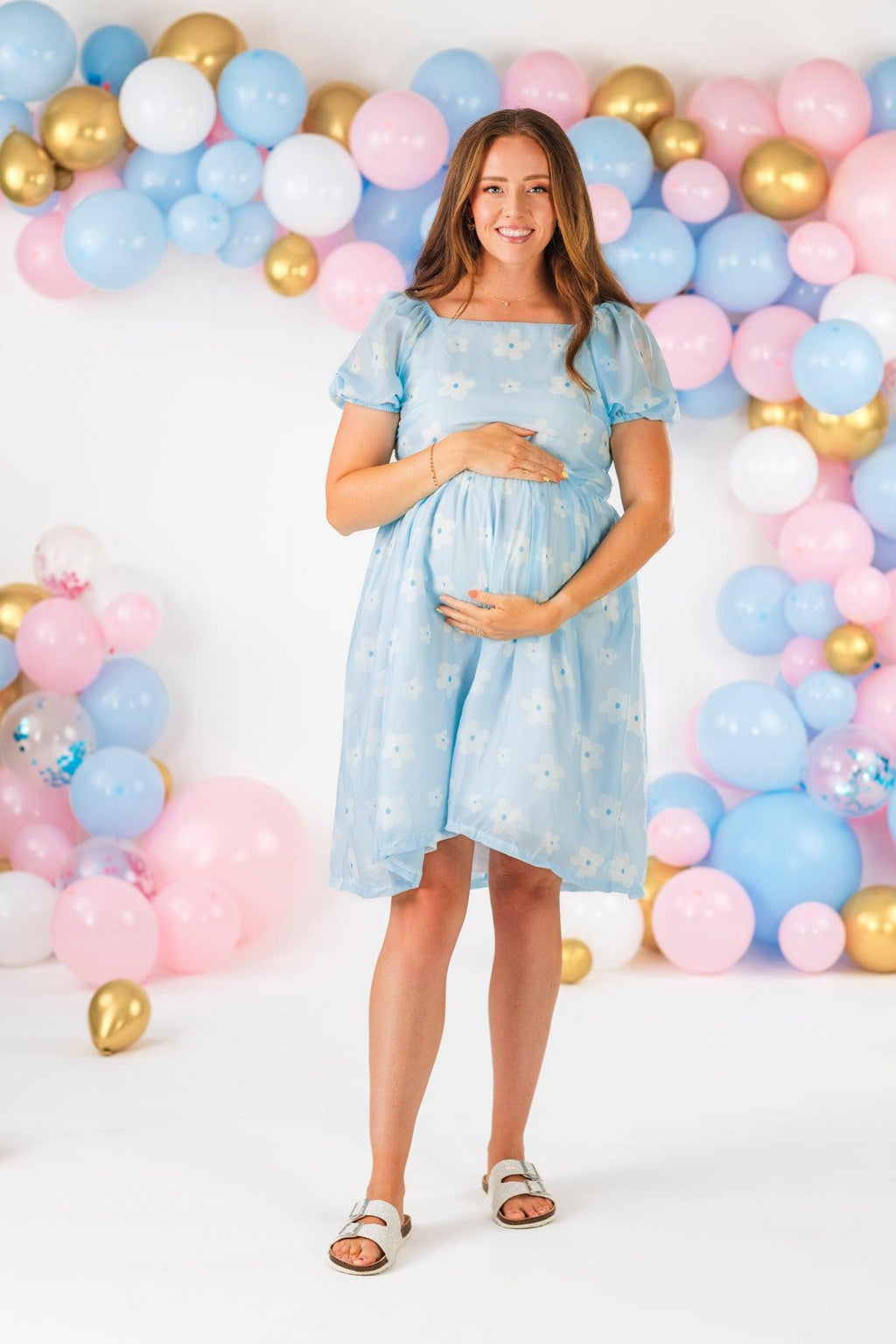 Mom & Me - Flower Print Dress | Sparkle in Pink