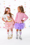 Knit Bunny Sweater Tutu Skirt Set | Sparkle in Pink