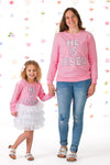 Mom & Me - "He Is Risen" Top & Skirt Set | Sparkle in Pink