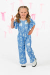 Blue Hearts Jumpsuit