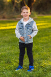 Hooded Denim Jacket