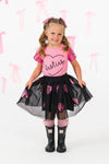 "Besties" Sequin Tutu Skirt Set
