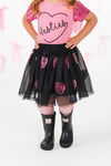 "Besties" Sequin Tutu Skirt Set