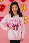 Mom & Me - "Mama & Mini" Pink Sweatshirt