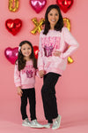 Mom & Me - "Mama & Mini" Pink Sweatshirt