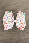 Alphabet Bows | Sparkle in Pink