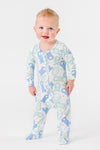Bamboo Peep Onesie | Sparkle in Pink