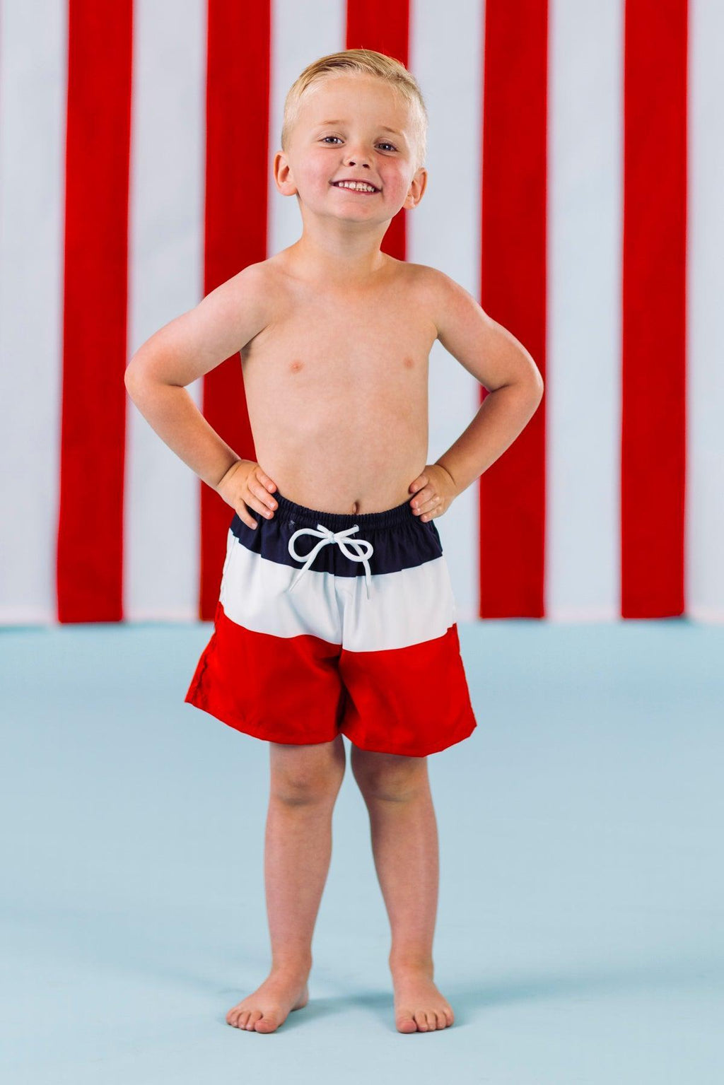 Red, White & Blue Family Swimsuits | Sparkle in Pink