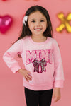 Mom & Me - "Mama & Mini" Pink Sweatshirt