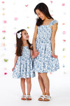 Mom & Me - Floral Bunny Dress | Sparkle in Pink